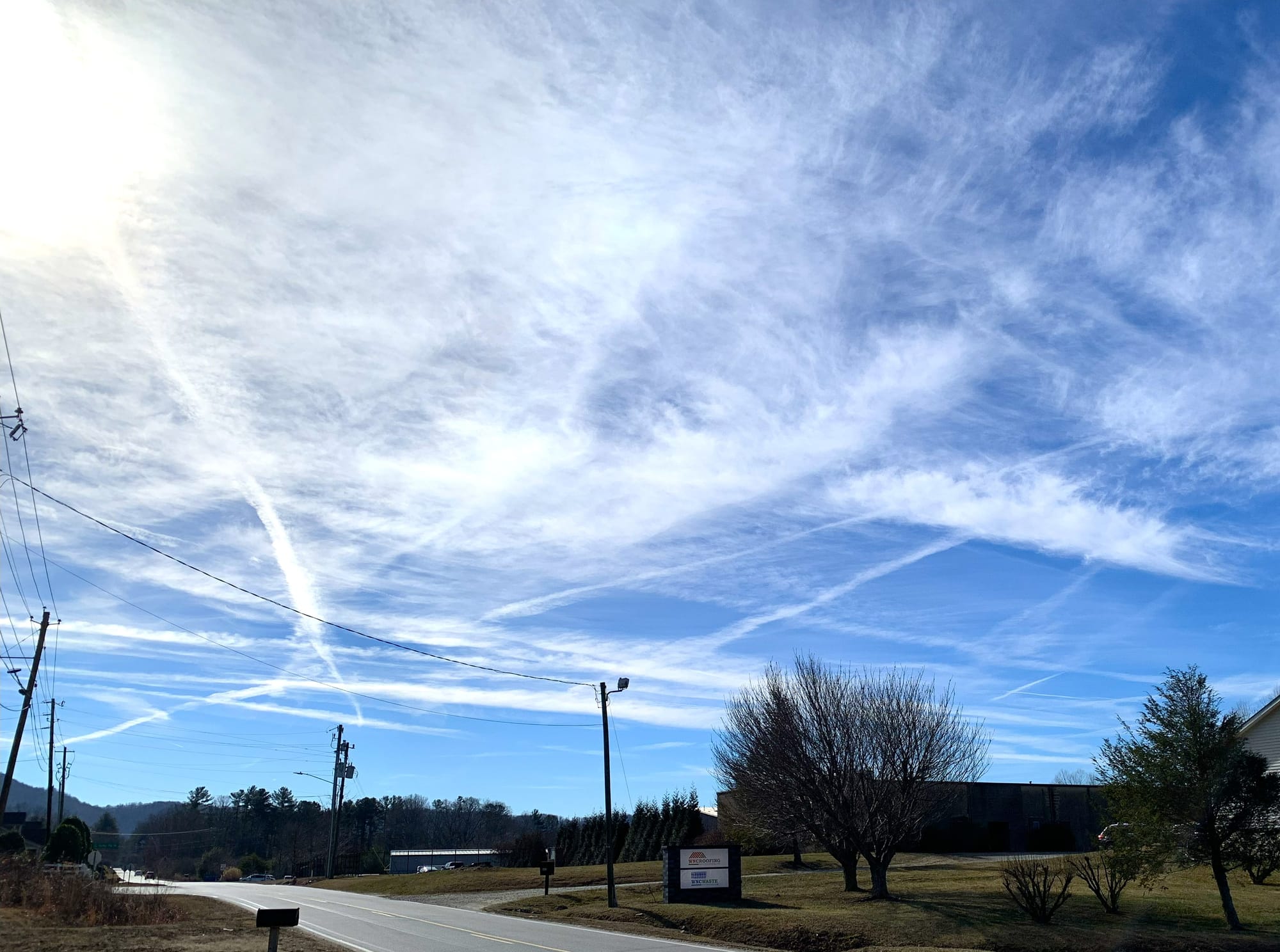 Contrails or “Chemtrails”