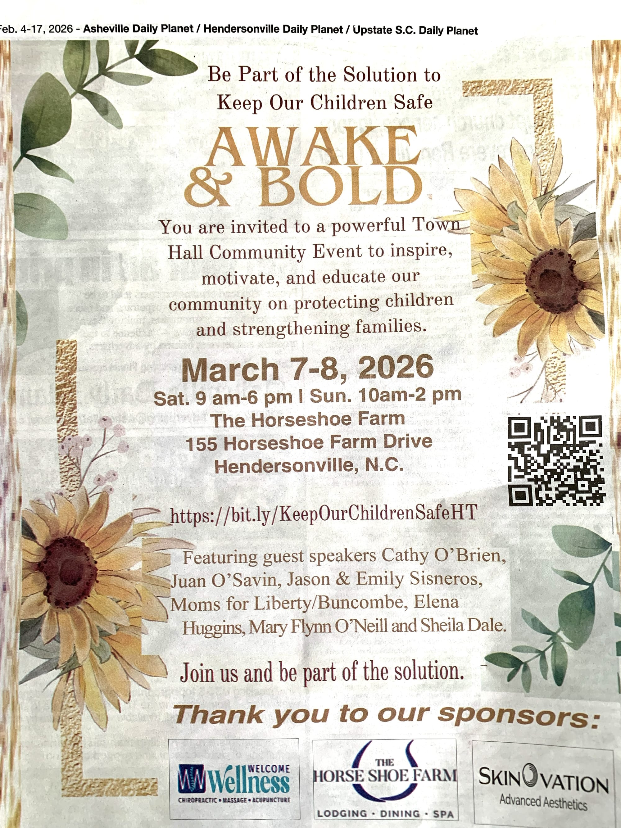 Juan O Savin Might Speak at Our Conference